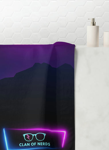 "Shine Bright" Mink-Cotton Towel