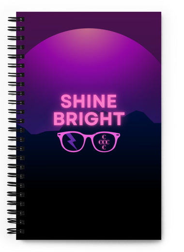 "Shine Bright" Notebook