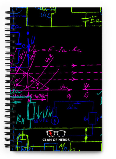 "Neon Math" Notebook