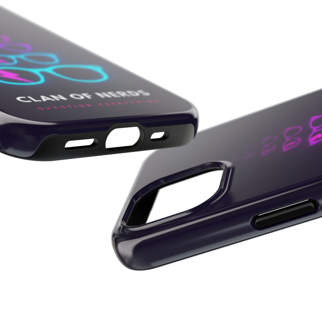 Signal Question Everything Tough Phone Case by Clan of Nerds