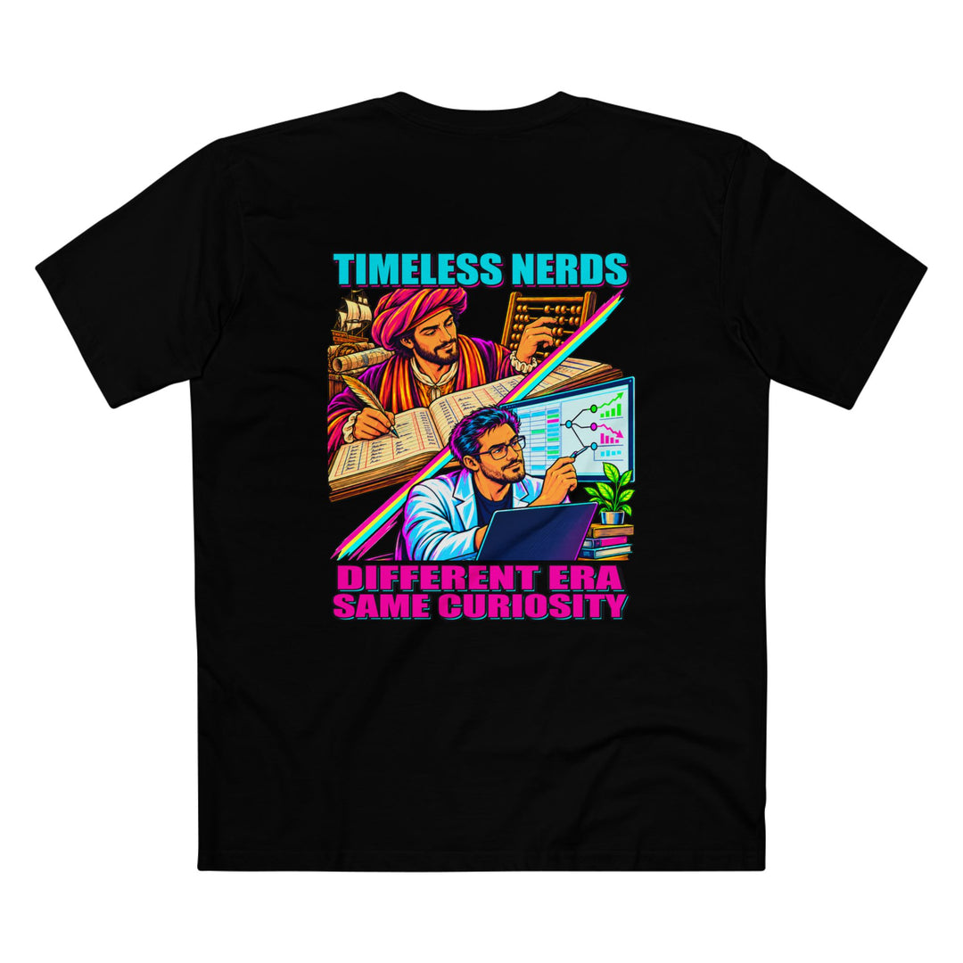 Timeless Nerds Business &amp; Finance Men’s Tee by Clan of Nerds