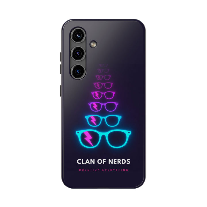 Signal Question Everything Tough Phone Case by Clan of Nerds