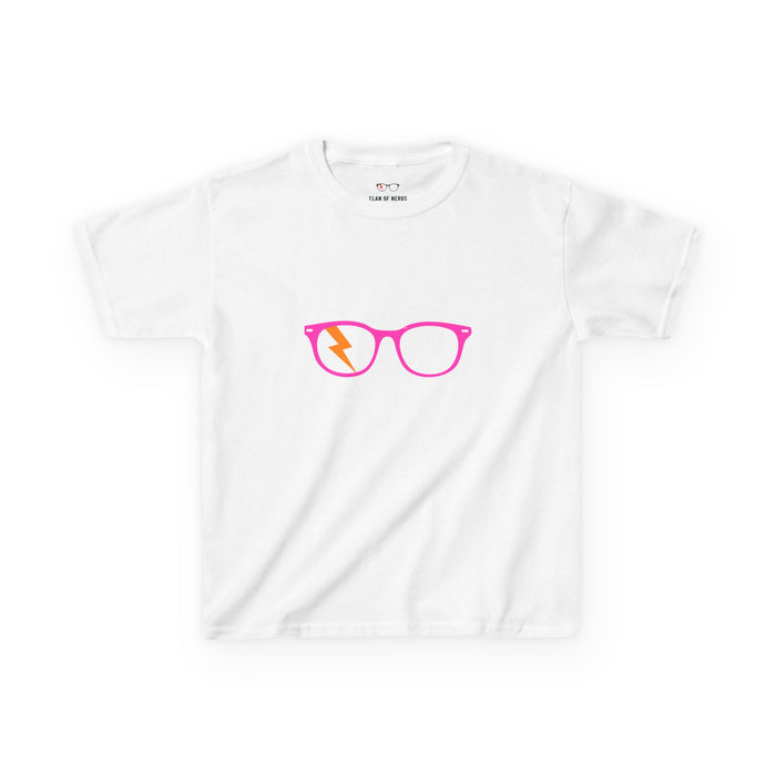 PINK/ORANGE GLASSES - KIDS TEE