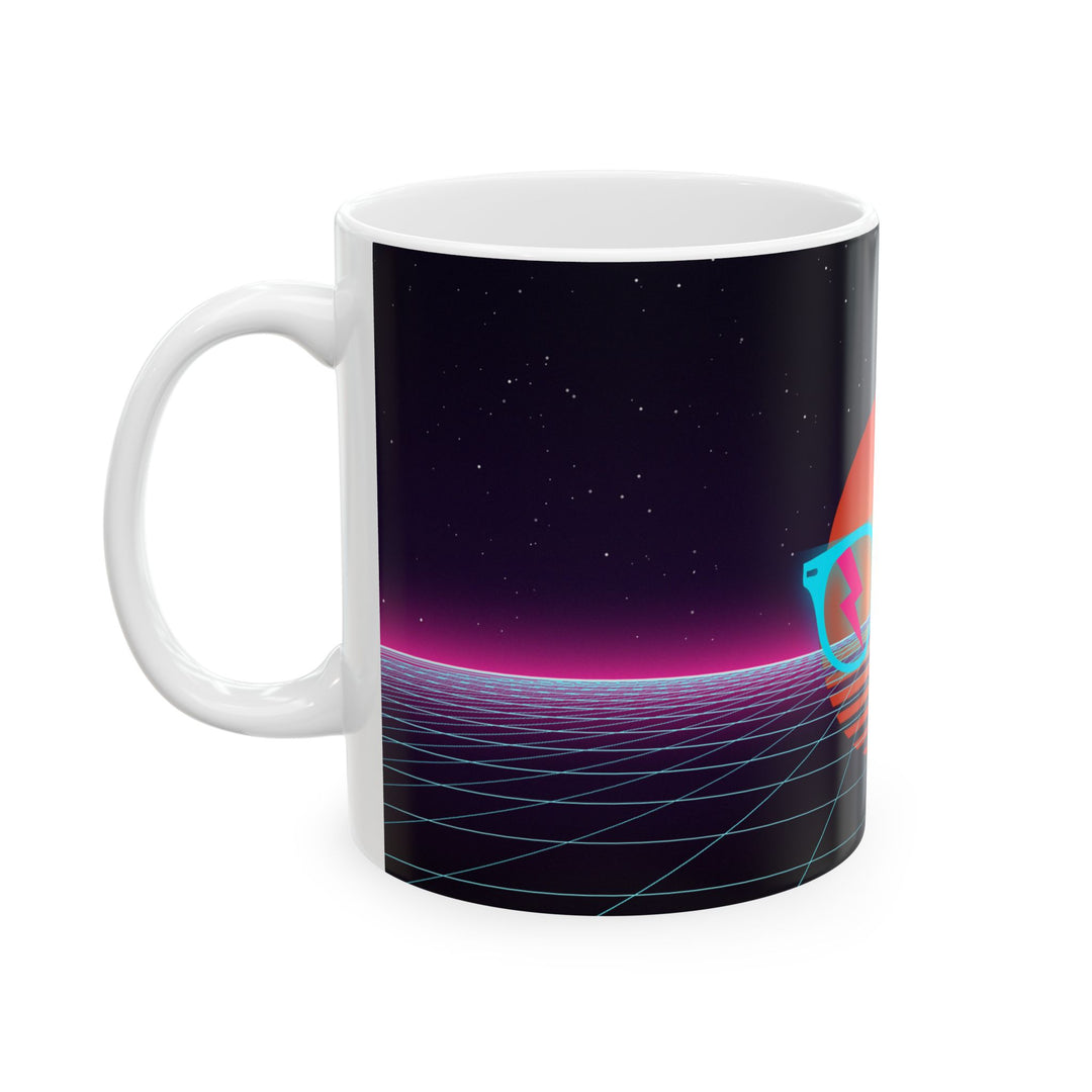 Clan Eyes Synthwave Mug by Clan of Nerds