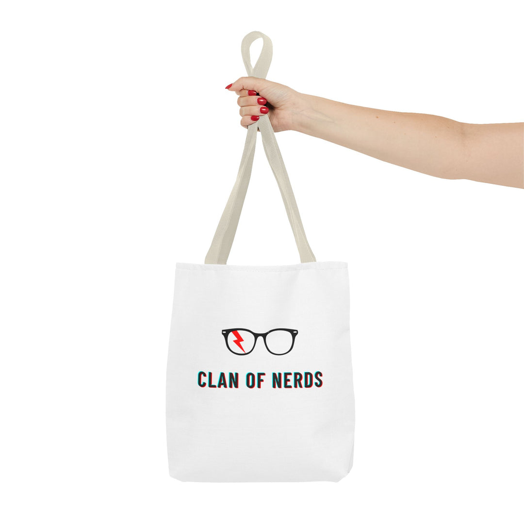 Nerd Glasses Canvas Tote by Clan of Nerds