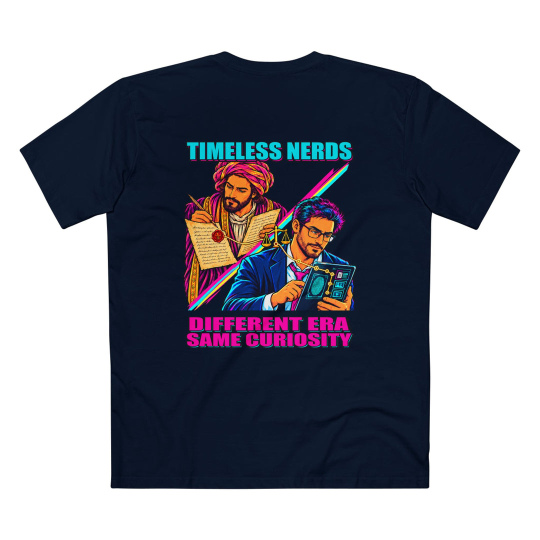 Timeless Nerds Law &amp; Justice Men’s Tee by Clan of Nerds