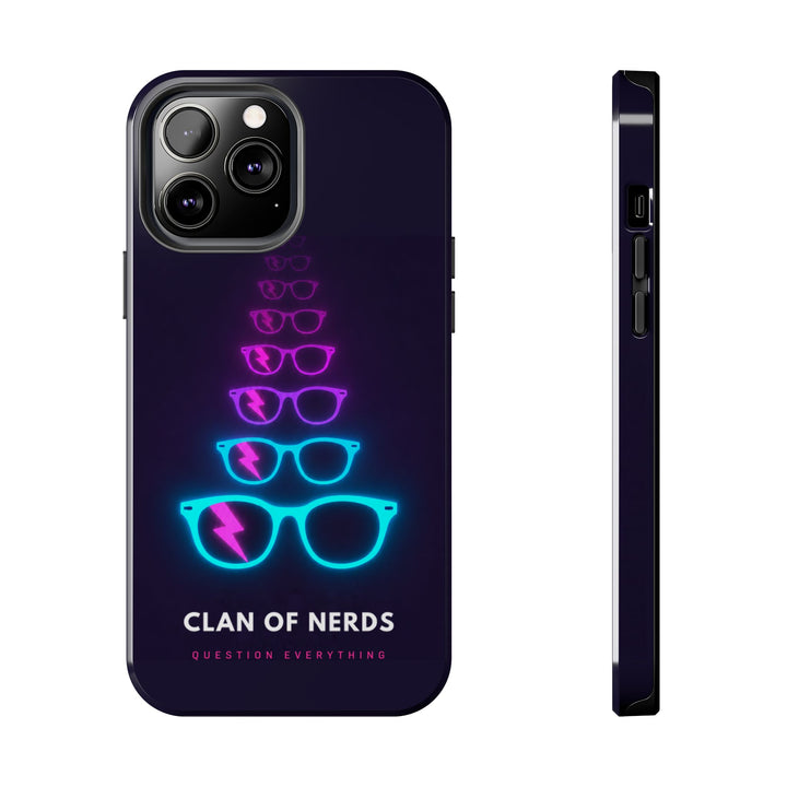 Signal Question Everything Tough Phone Case by Clan of Nerds
