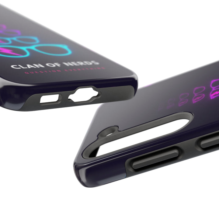 Signal Question Everything Tough Phone Case by Clan of Nerds