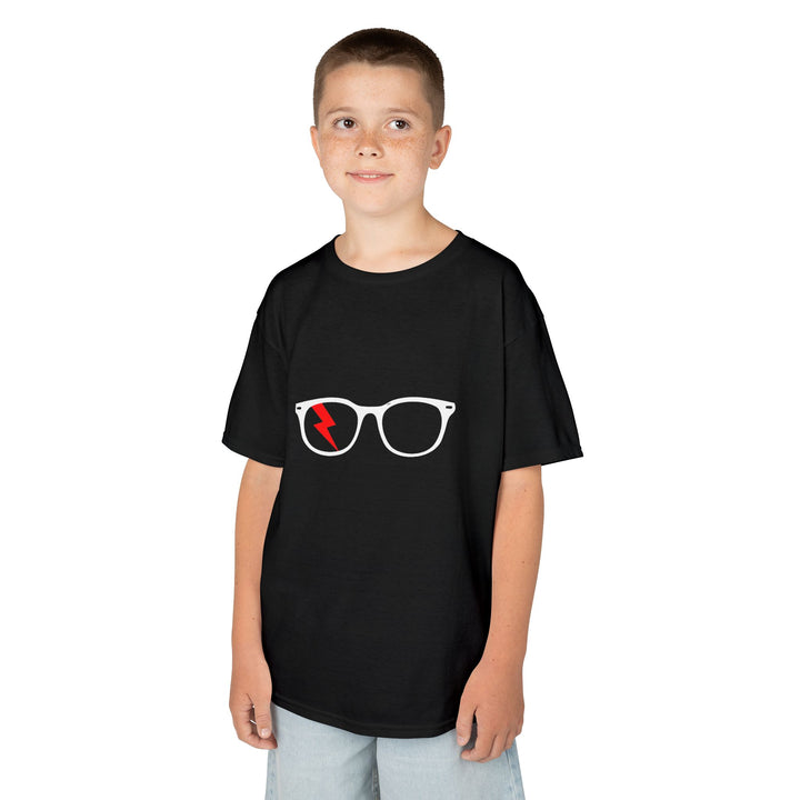 Classic Glasses Kids Tee by Clan of Nerds