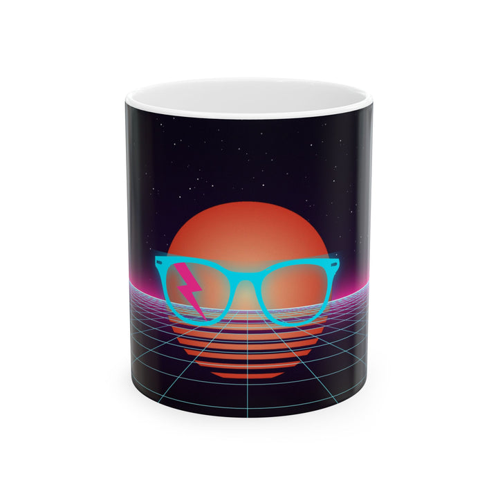 Clan Eyes Synthwave Mug by Clan of Nerds