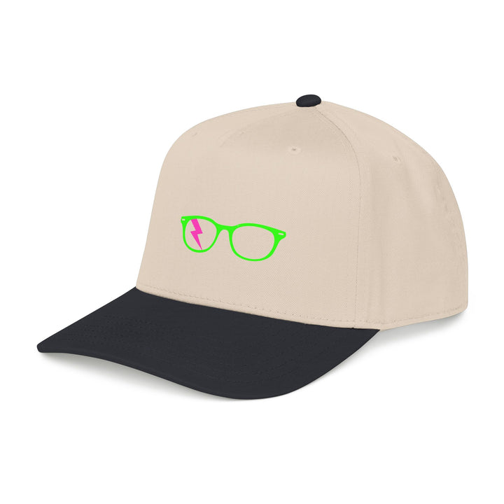 Green/Pink Glasses Cap by Clan of Nerds