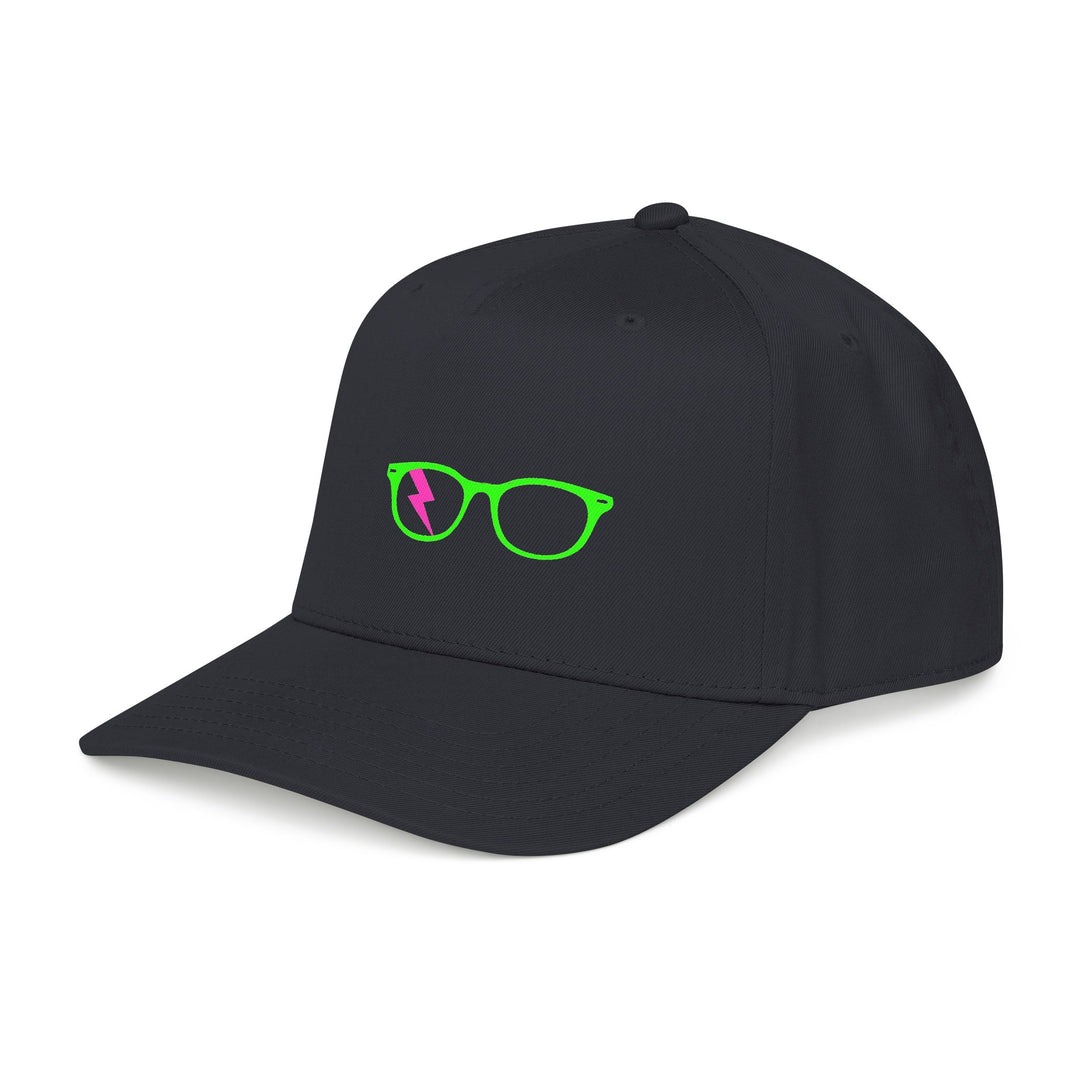 Green/Pink Glasses Cap by Clan of Nerds