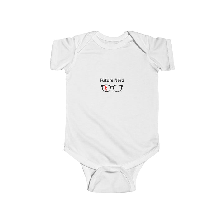 Future Nerd Infant Bodysuit in White