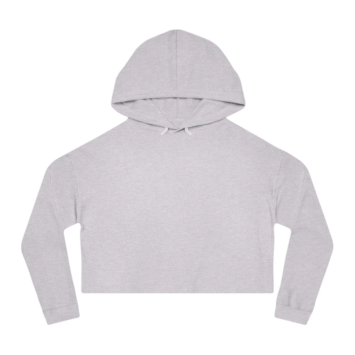 PINK/ORANGE GLASSES - WOMEN'S CROPPED HOODIE