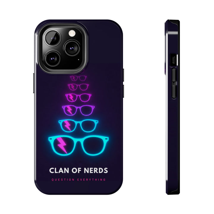 Signal Question Everything Tough Phone Case by Clan of Nerds