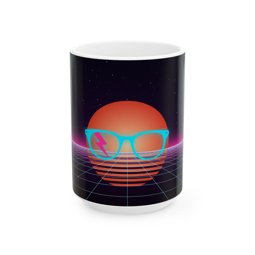 Clan Eyes Synthwave Mug by Clan of Nerds