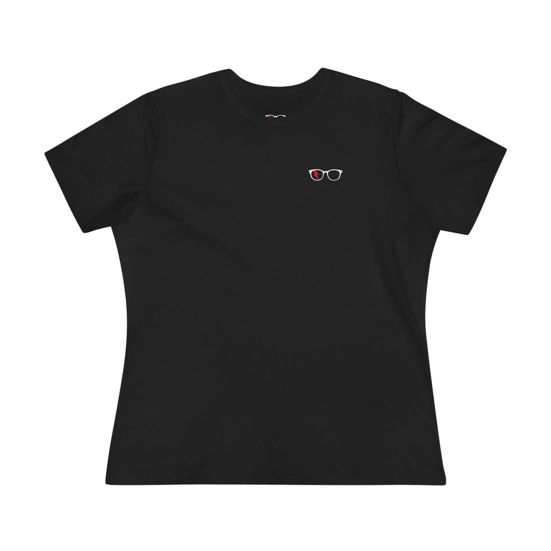 Classic Glasses Women’s Tee by Clan of Nerds