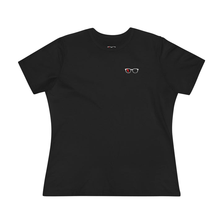 Classic Glasses Women’s Tee by Clan of Nerds