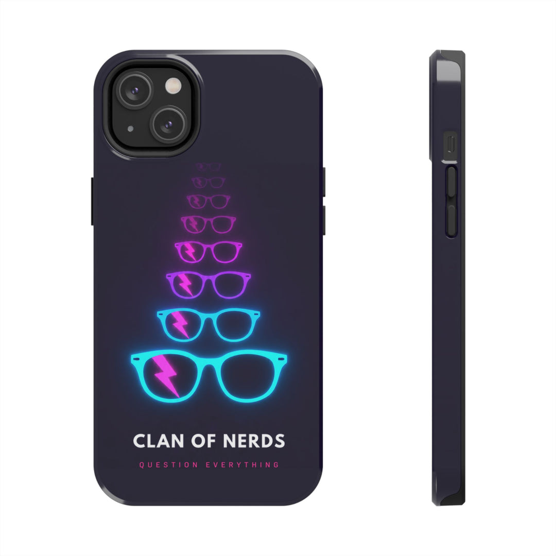 Signal Question Everything Tough Phone Case by Clan of Nerds