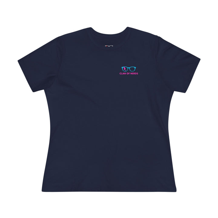 Defeat the Beast Women’s Tee in Navy
