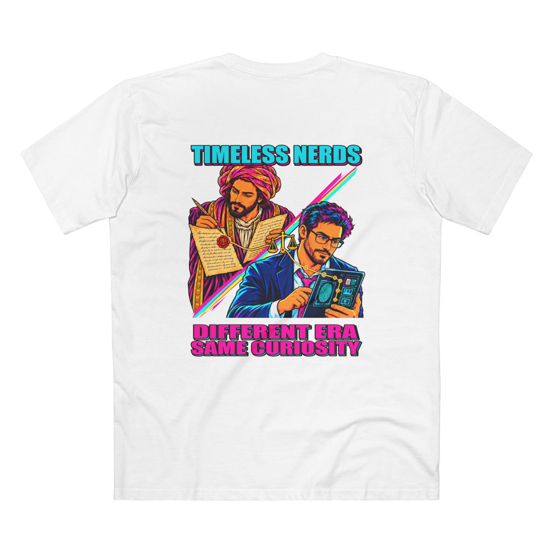 Timeless Nerds Law &amp; Justice Men’s Tee by Clan of Nerds