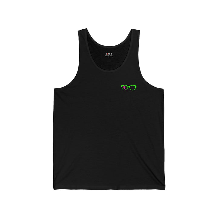 Green/Pink Glasses Men’s Tank by Clan of Nerds