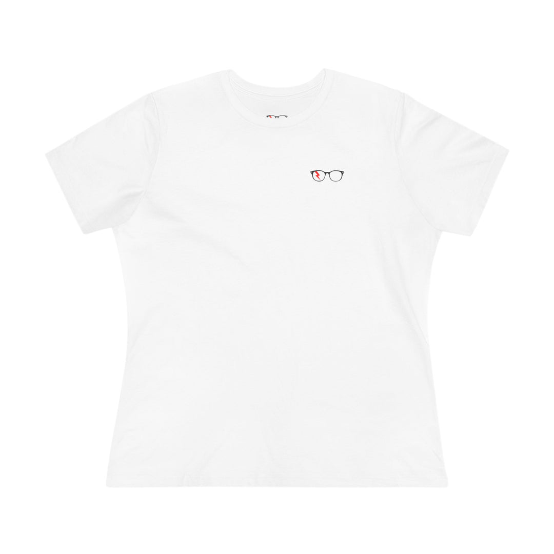 Classic Glasses Women’s Tee by Clan of Nerds