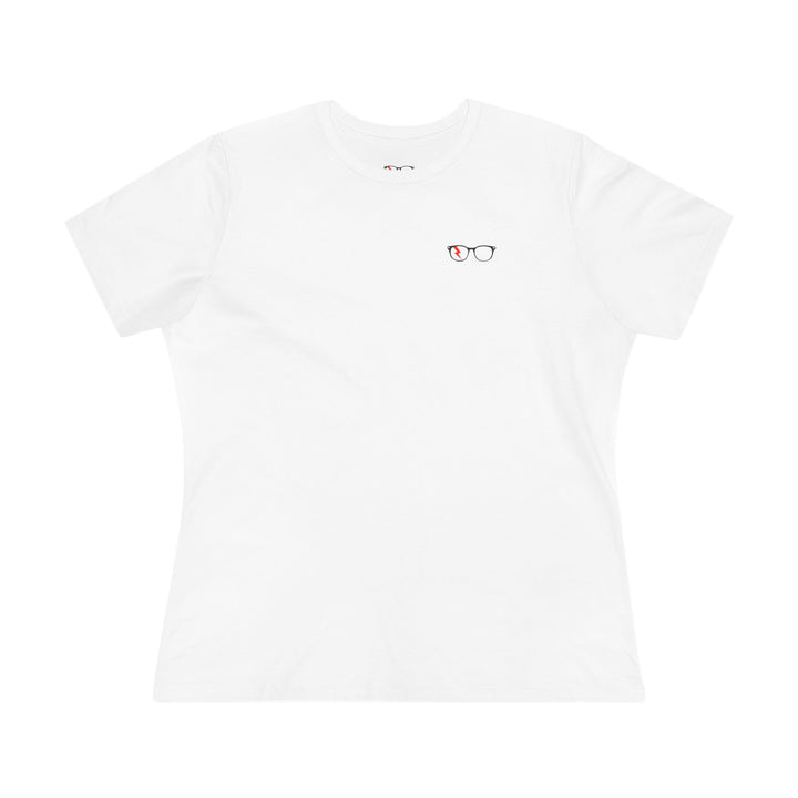 Classic Glasses Women’s Tee by Clan of Nerds