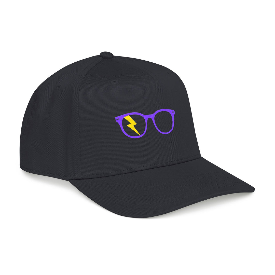 Purple/Yellow Glasses Cap by Clan of Nerds