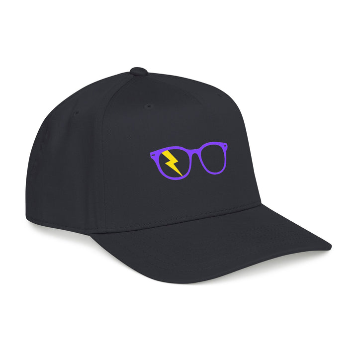 Purple/Yellow Glasses Cap by Clan of Nerds