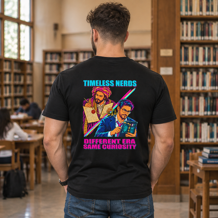 Timeless Nerds Law &amp; Justice Men’s Tee in Black