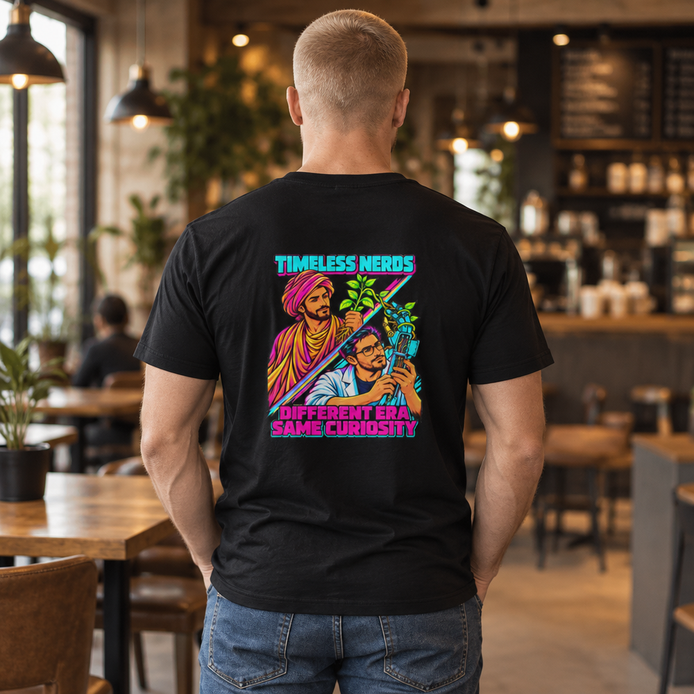 Timeless Nerds Medicine Men’s Tee in Black