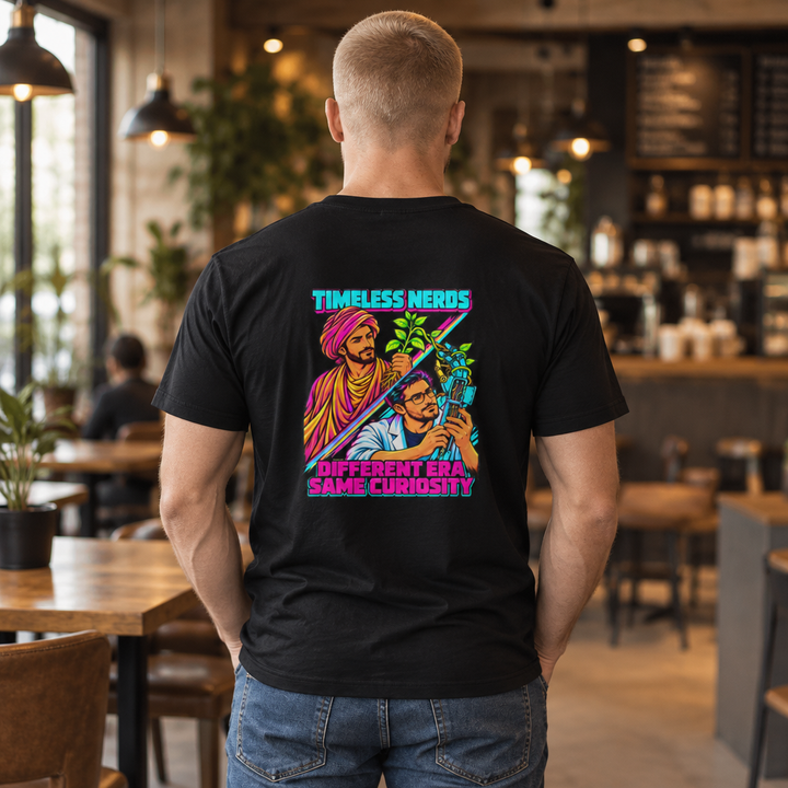 Timeless Nerds Medicine Men’s Tee in Black