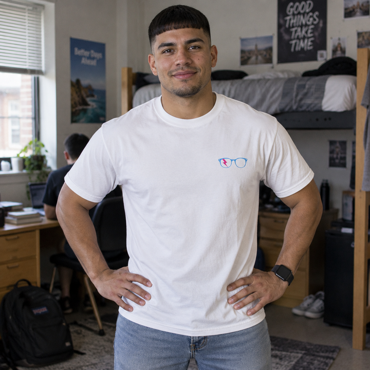 Timeless Nerds Medicine Men’s Tee in White