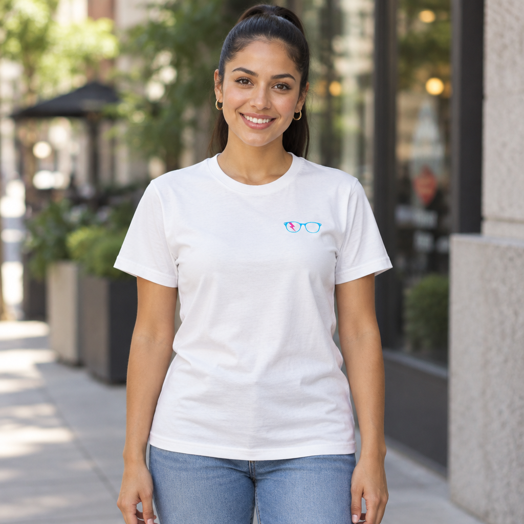 Timeless Nerds Law & Justice Women’s Tee in White