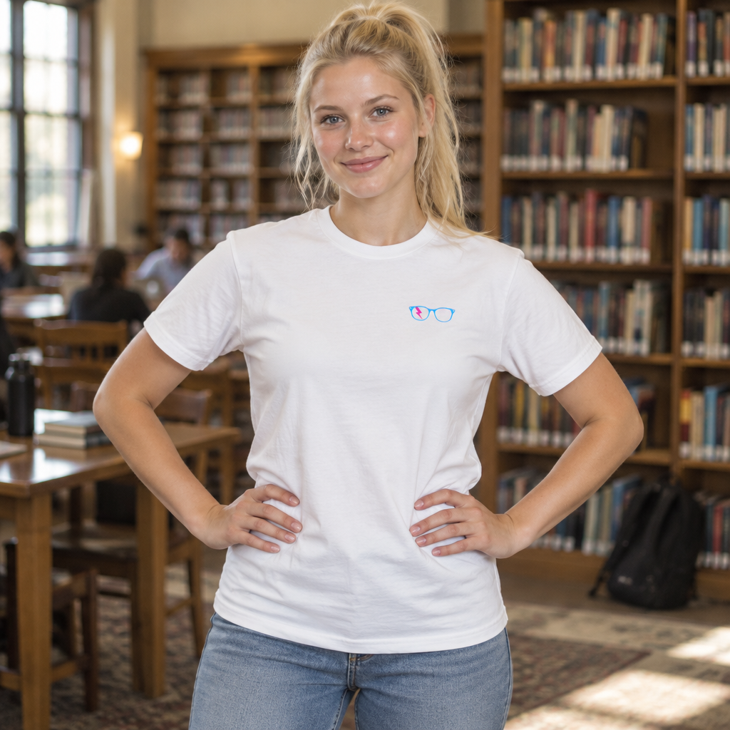 Timeless Nerds Science & Engineering Women’s Tee in White