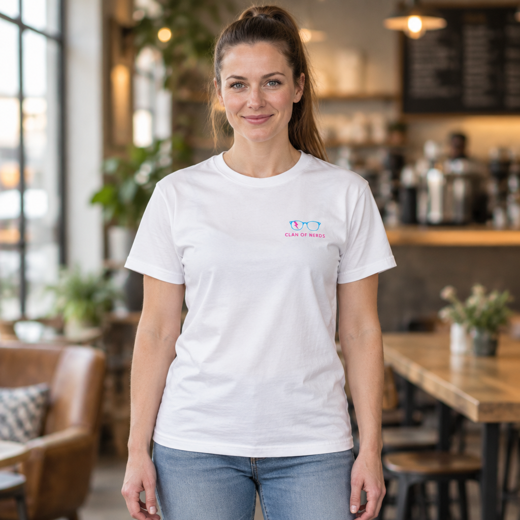 Defeat the Beast Women’s Tee in White