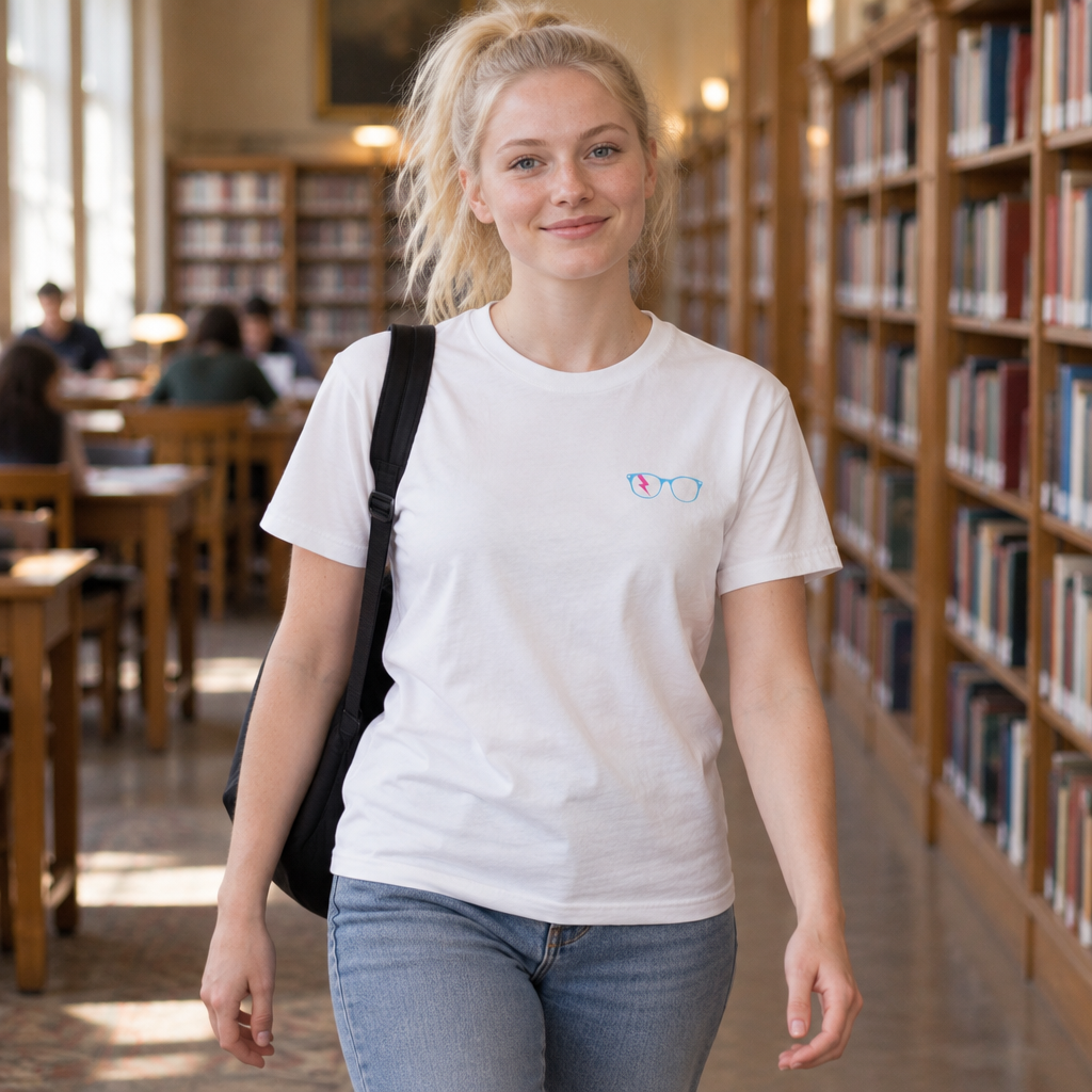 Propaganda Hacker Women’s Tee in White