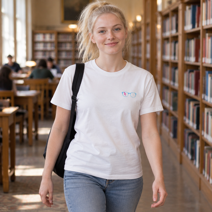 Propaganda Hacker Women’s Tee in White