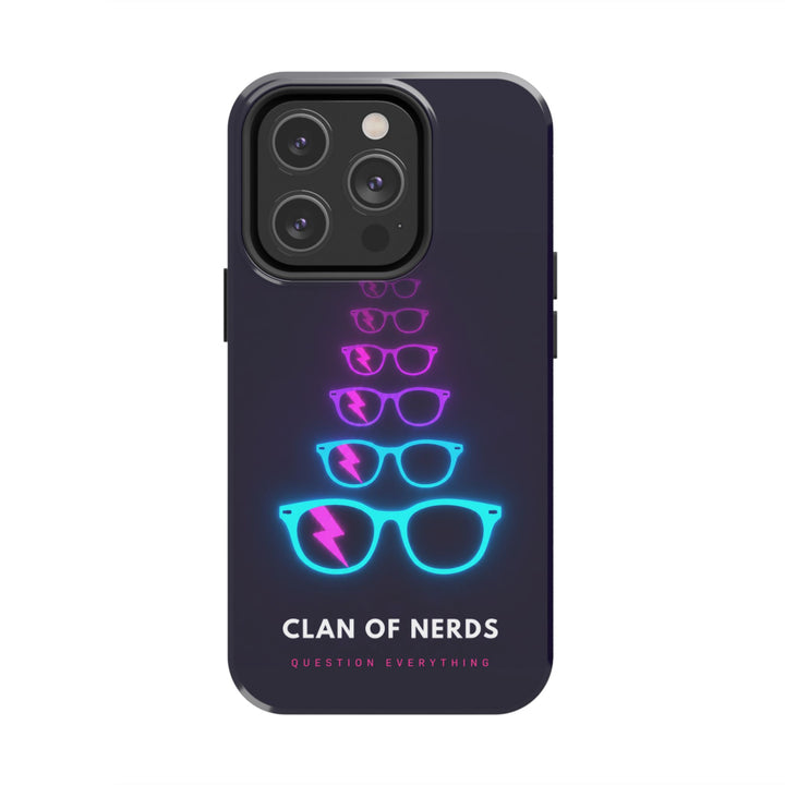 Signal Question Everything Tough Phone Case by Clan of Nerds