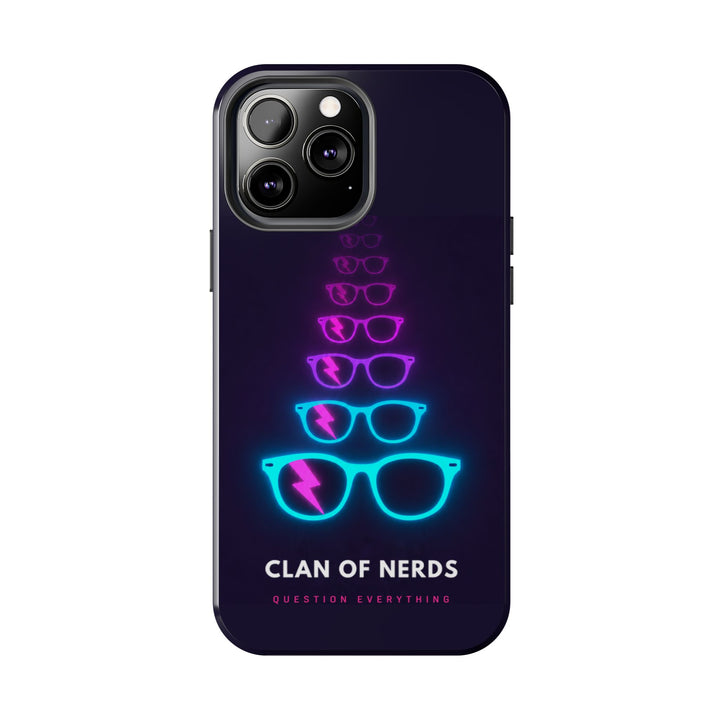 Signal Question Everything Tough Phone Case by Clan of Nerds