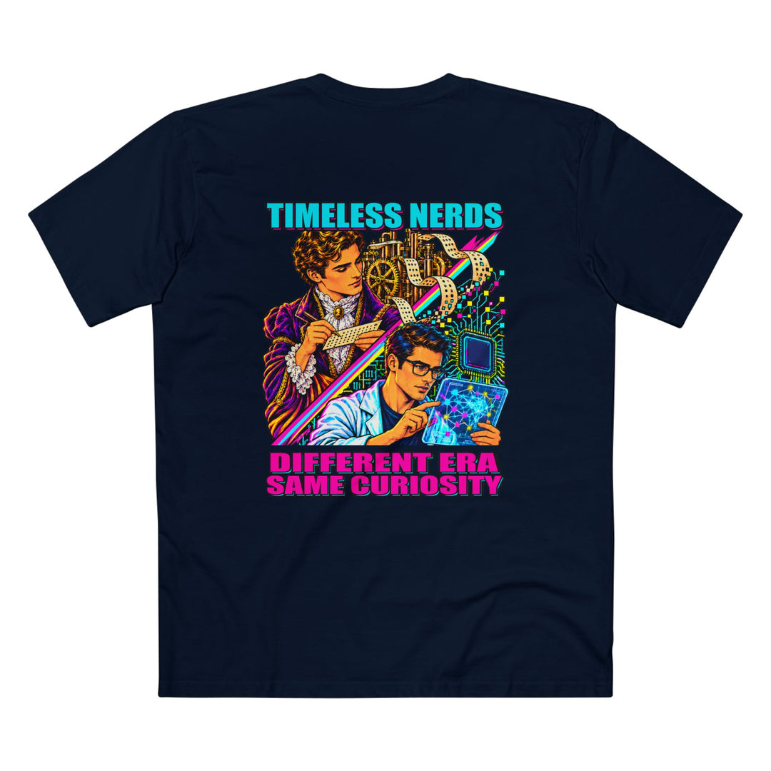 Timeless Nerds Data &amp; Tech Men’s Tee by Clan of Nerds