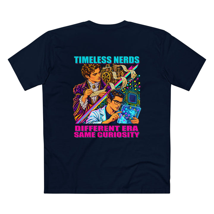 Timeless Nerds Data &amp; Tech Men’s Tee by Clan of Nerds