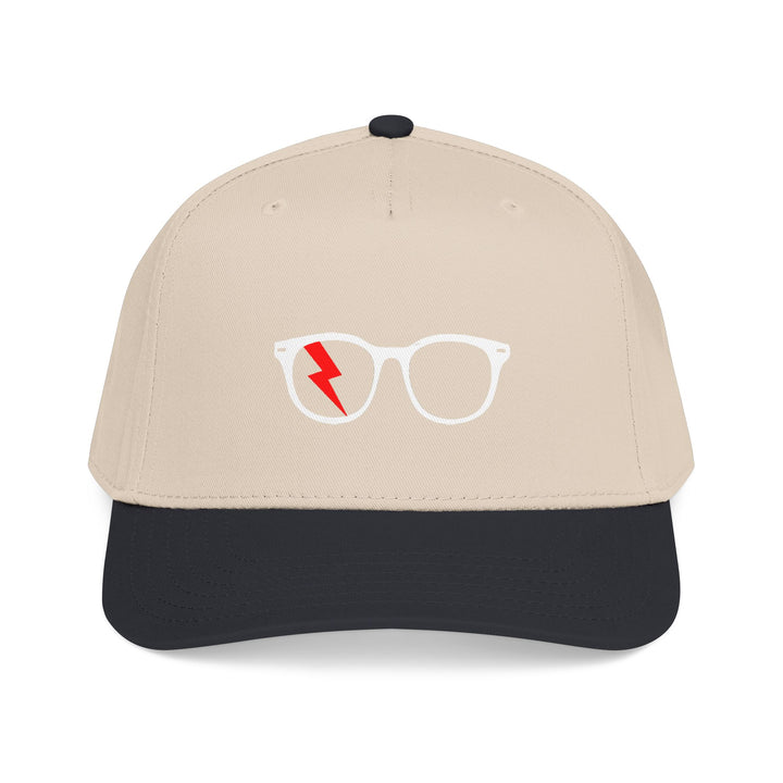 Classic Glasses Cap in Black/Natural