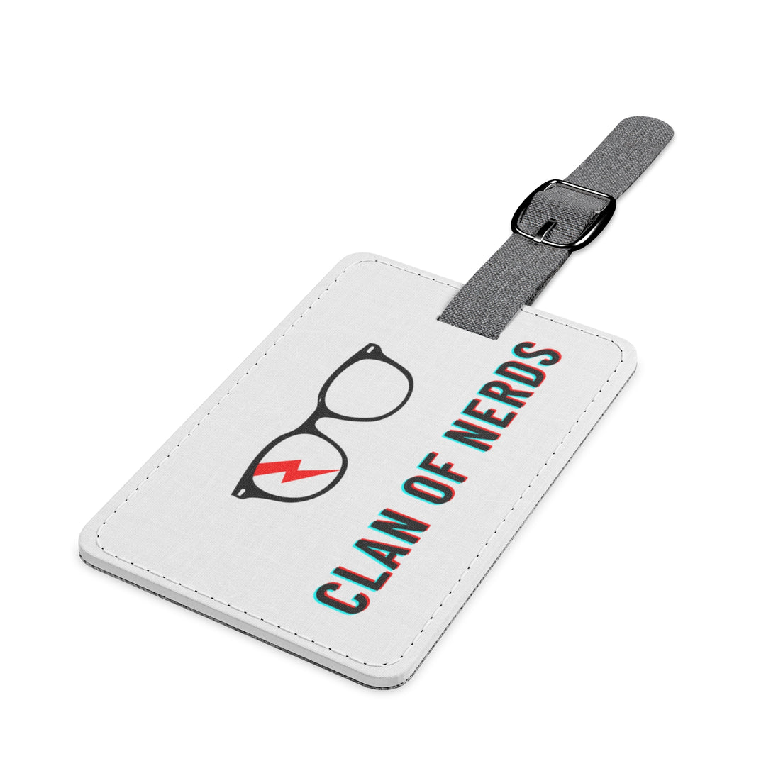 Nerd Glasses Travel ID Tag by Clan of Nerds