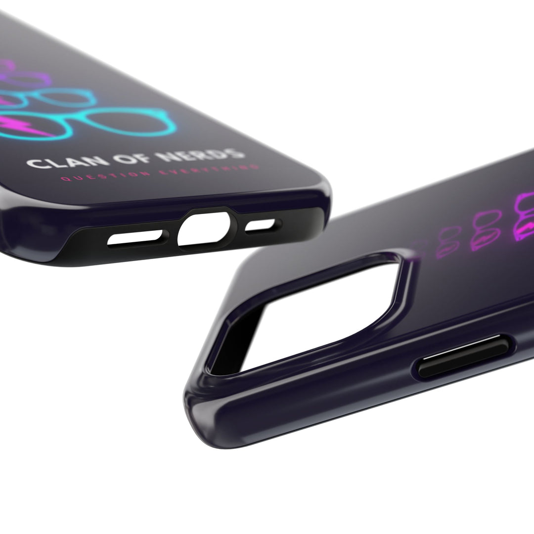 Signal Question Everything Tough Phone Case by Clan of Nerds