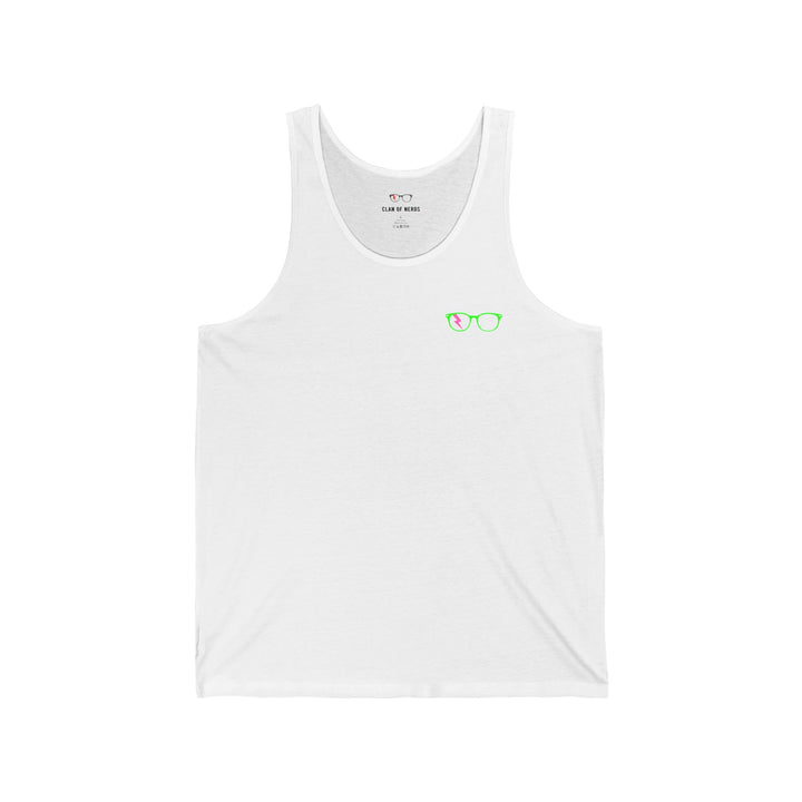 Green/Pink Glasses Men’s Tank by Clan of Nerds