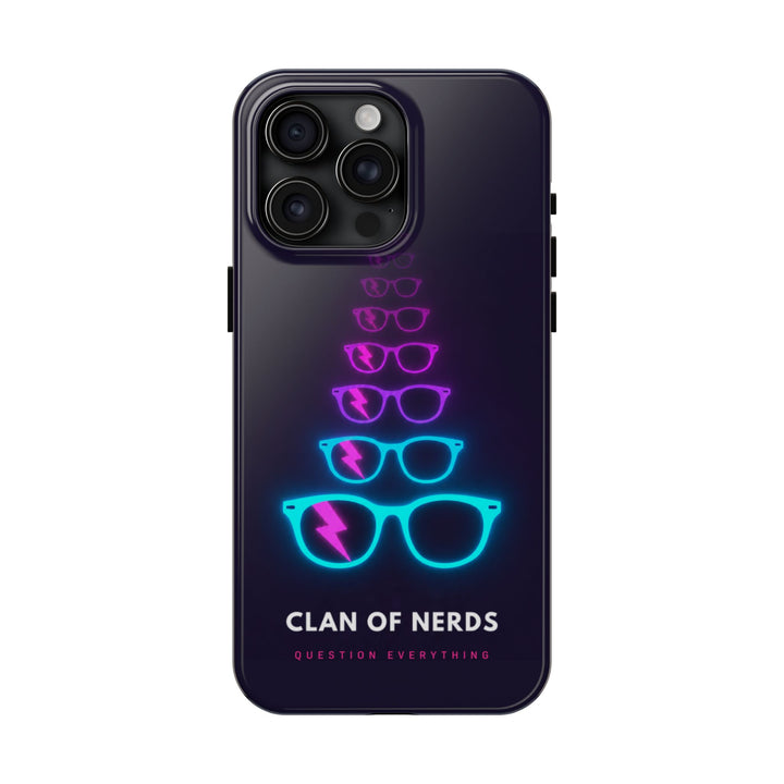 Signal Question Everything Tough Phone Case by Clan of Nerds