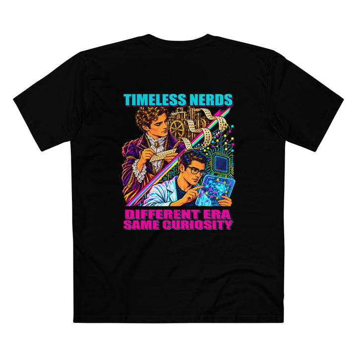 Timeless Nerds Data &amp; Tech Men’s Tee by Clan of Nerds