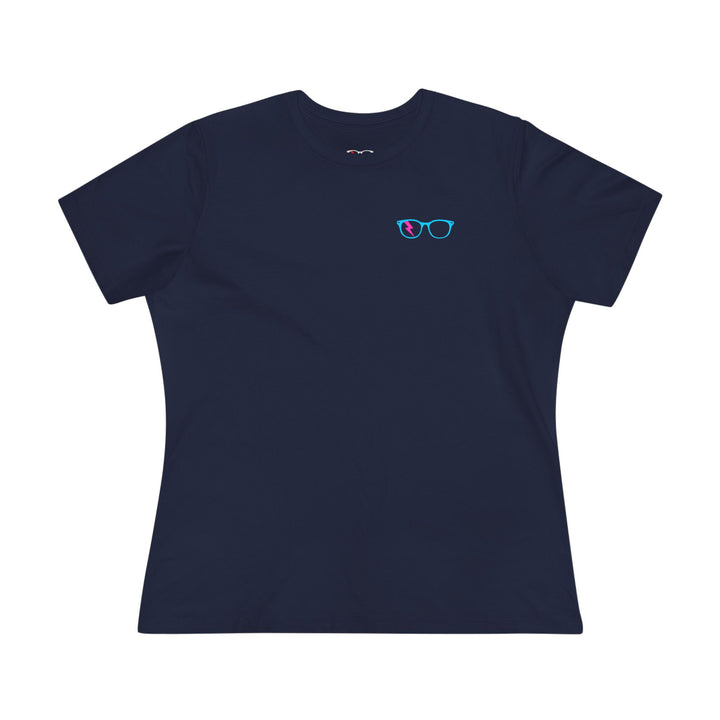 Timeless Nerds Medicine Women’s Tee in Navy